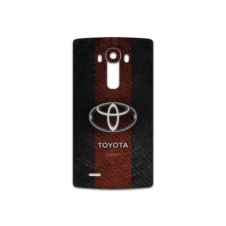 برچسب پوششی ماهوت مدل TOYOTA مناسب برای گوشی موبایل ال جی G4 MAHOOT TOYOTA Cover Sticker for LG G4